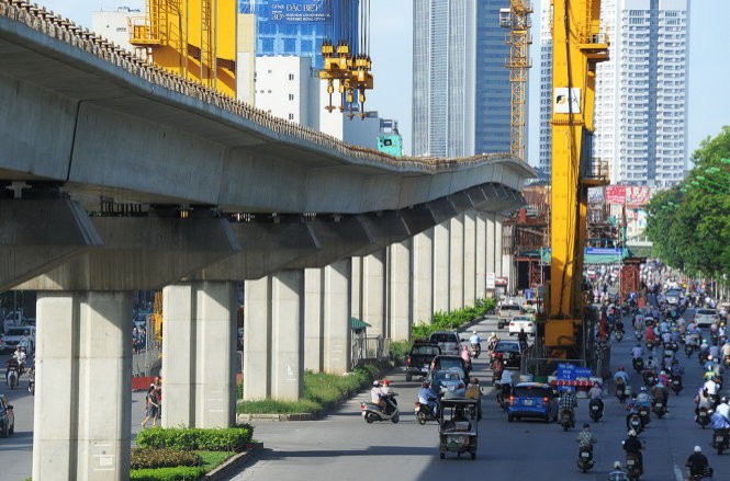 Đường sắt Cát Linh - Hà Đông được thiết kế uốn lượn để tối ưu hóa trong vận hành và khai thác đoàn tàu 