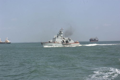 Bàn giao cặp tàu tên lửa mới cho Quân chủng Hải quân ảnh 1