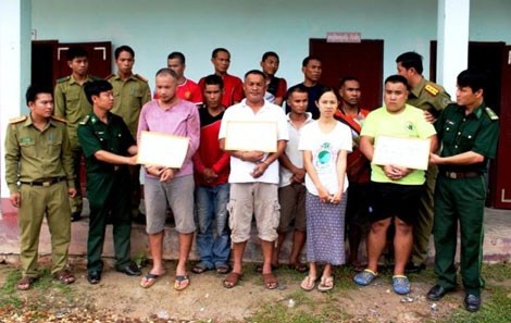 Các đối tượng trong đường dây ma túy bị bắt giữ. Các đối tượng trong đường dây ma túy bị bắt giữ.