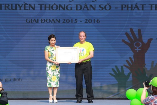 t Ca sĩ MỸ Linh sẽ là Đại sứ Truyền thông Dân số-Phát triển. ảnh: Thế Dương.