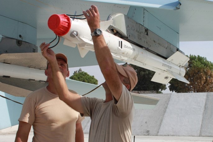 Phi công Nga "làm phép" trước khi xuất kích ở Syria ảnh 6