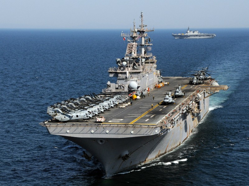 Nhóm tàu tác chiến đổ bộ Mỹ tuần tra Biển Đông ảnh 1