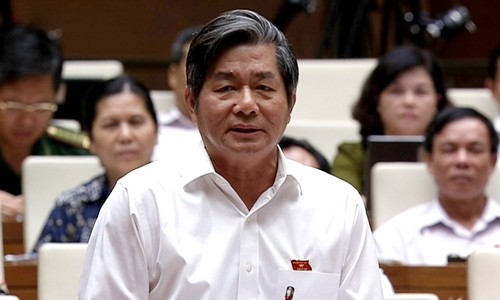 Bộ trưởng Bùi Quang Vinh luônphát biểu thẳng thắn trong các cuộc họp.