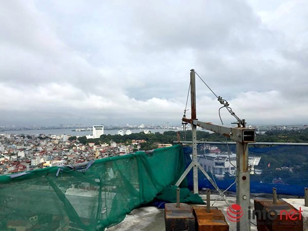 Hình ảnh “cắt ngọn” tòa nhà 8B Lê Trực ảnh 2 Hình ảnh “cắt ngọn” tòa nhà 8B Lê Trực ảnh 2