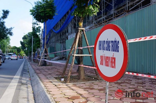 Hình ảnh “cắt ngọn” tòa nhà 8B Lê Trực ảnh 4 Hình ảnh “cắt ngọn” tòa nhà 8B Lê Trực ảnh 4