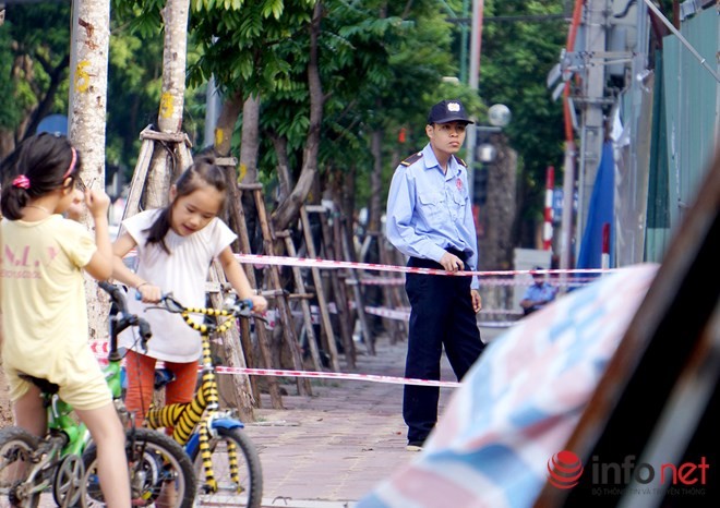 Hình ảnh “cắt ngọn” tòa nhà 8B Lê Trực ảnh 6 Hình ảnh “cắt ngọn” tòa nhà 8B Lê Trực ảnh 6