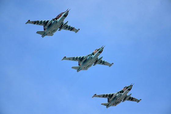 Cường kích Su-25SM (RIA)