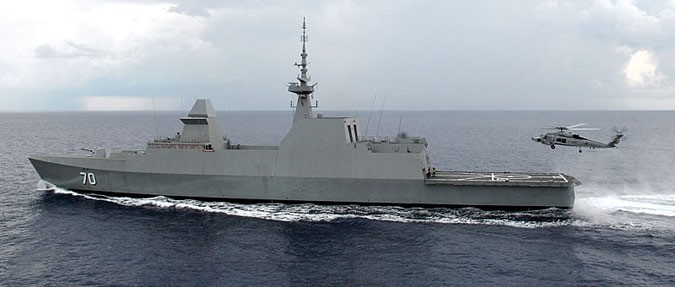 Frigate Steadfast của Singapore đóng theo công nghệ tàng hình