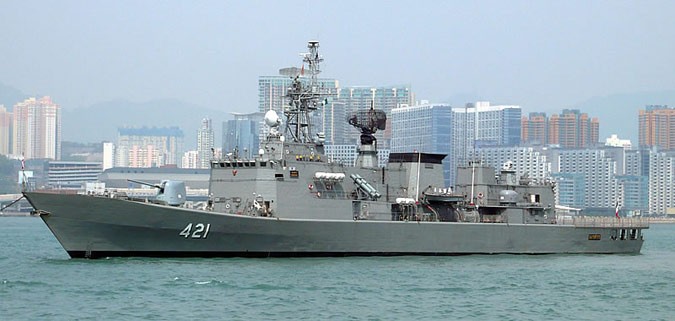 Frigate Naresuan của Hải quân Hoàng gia Thái Lan được đóng ở Trung Quốc