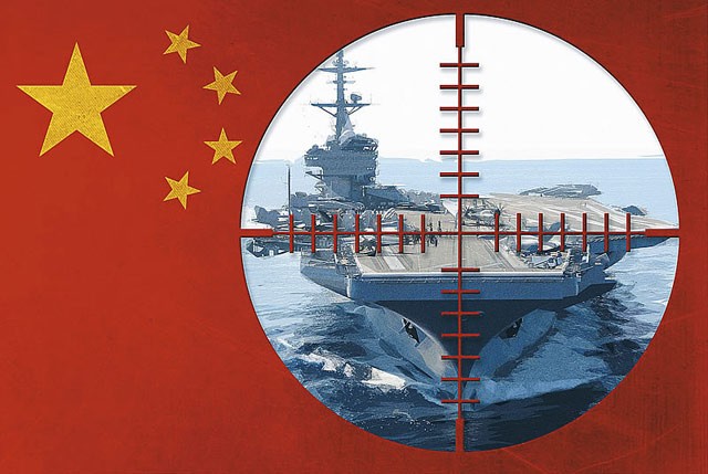 Hải quân Trung Quốc đặt hạm đội Mỹ trong tầm ngắm