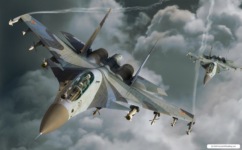 Tiêm kích Su-30MKI của không quân Ấn Độ đã thắng trong cuộc chiến giả định với không lực Mỹ và Anh
