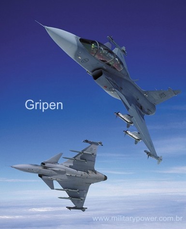 Gripen mang đầy đủ vũ khí