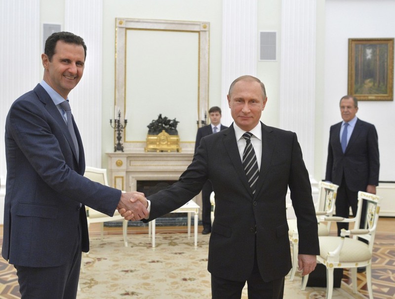Hai ông Putin và Assad