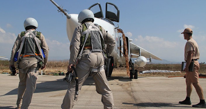 Phi công Nga tham chiến tại Syria trước giờ xuất kích