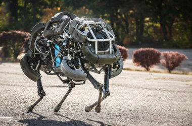 Robot BigDog của công ty Boston Dynamics (osp.ru) Robot BigDog của công ty Boston Dynamics (osp.ru)