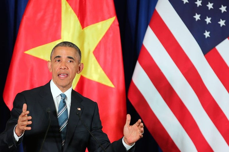 Ông Obama tuyên bố không thể chấp nhận nước lớn bắt nạt nước nhỏ ở Biển Đông