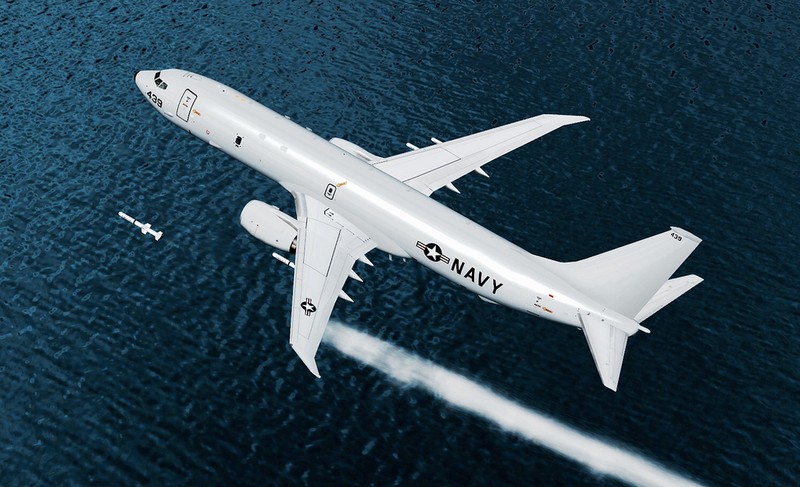 Sát thủ săn ngầm P-8 Poseidon của Mỹ luôn thường trực tạị Biển Đông