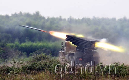 Đây là một trong những vũ khí có uy lực mạnh của pháo binh