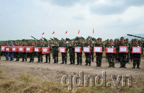 Tiểu đoàn 3 và các đơn vị phối thuộc hoàn thành xuất sắc nhiệm vụ diễn tập