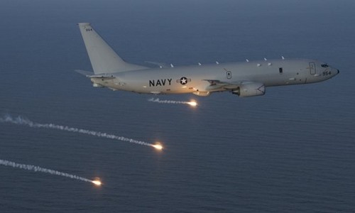 Phi cơ giám sát P-8 Poseidon của Hải quân Mỹ. Ảnh: US Navy.