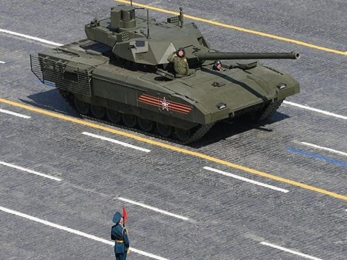 Xe tăng Armata của Nga tại Lễ duyệt binh mừng ngày Chiến thắng 9-5 vừa qua