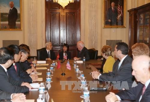 Ngày làm việc thứ ba tại Hoa Kỳ của TBT Nguyễn Phú Trọng ảnh 1 Ngày làm việc thứ ba tại Hoa Kỳ của TBT Nguyễn Phú Trọng ảnh 1