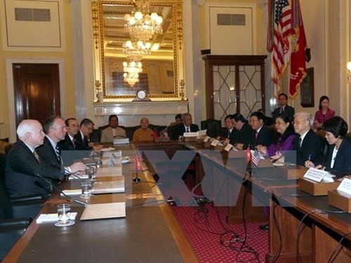 Ngày làm việc thứ ba tại Hoa Kỳ của TBT Nguyễn Phú Trọng ảnh 6 Ngày làm việc thứ ba tại Hoa Kỳ của TBT Nguyễn Phú Trọng ảnh 6