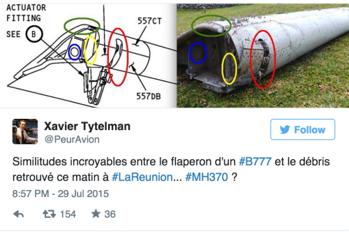 Mã số trên mảnh vỡ máy bay - chìa khóa giải mã bí ẩn MH370 ảnh 1
