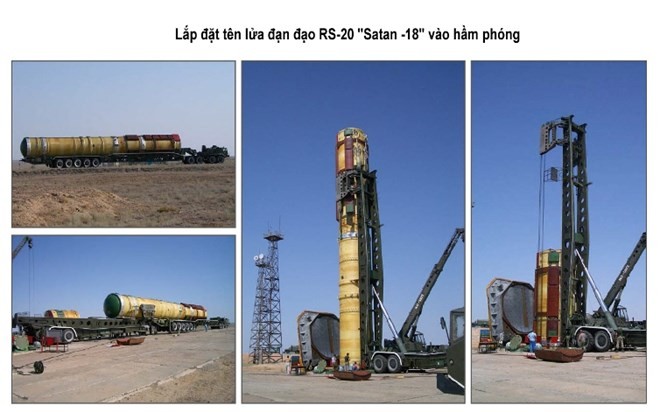 Satan - tên lửa chiến lược không đối thủ ảnh 5 Satan - tên lửa chiến lược không đối thủ ảnh 5
