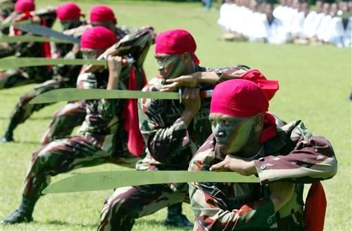Bí mật lực lượng đặc nhiệm Indonesia KOPASSUS ảnh 7 Bí mật lực lượng đặc nhiệm Indonesia KOPASSUS ảnh 7