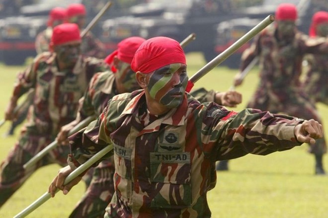Bí mật lực lượng đặc nhiệm Indonesia KOPASSUS ảnh 8 Bí mật lực lượng đặc nhiệm Indonesia KOPASSUS ảnh 8
