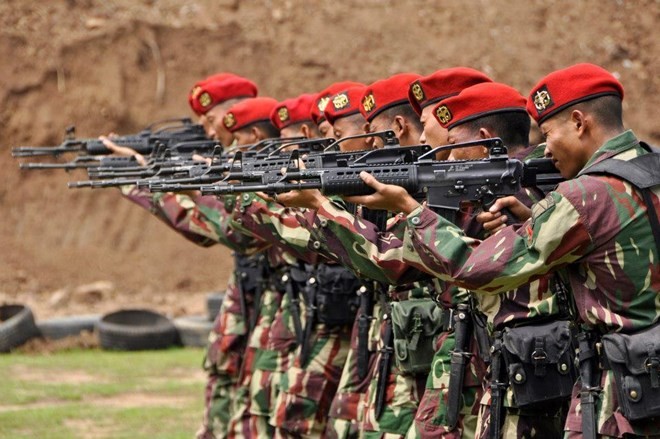 Bí mật lực lượng đặc nhiệm Indonesia KOPASSUS ảnh 6 Bí mật lực lượng đặc nhiệm Indonesia KOPASSUS ảnh 6