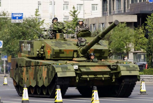 Xe tăng ZTZ-99A sẽ tham gia lễ duyệt binh. Ảnh:Popsci Xe tăng ZTZ-99A sẽ tham gia lễ duyệt binh. Ảnh:Popsci