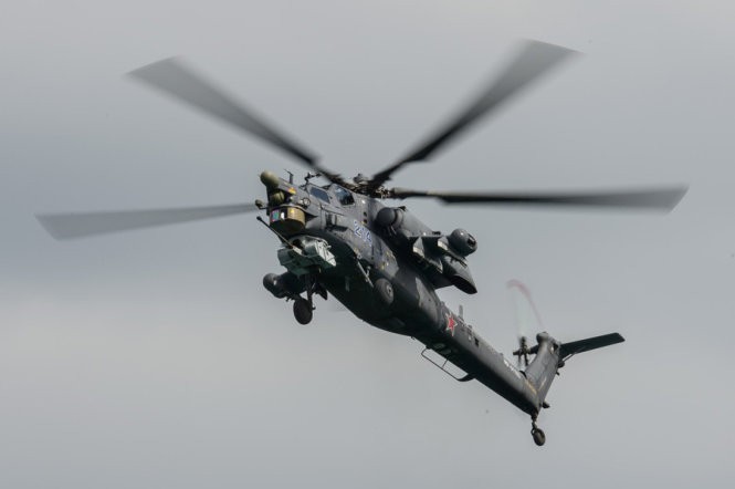 Máy bay trực thăng Mi-28N - Ảnh: RIA Novosti Máy bay trực thăng Mi-28N - Ảnh: RIA Novosti