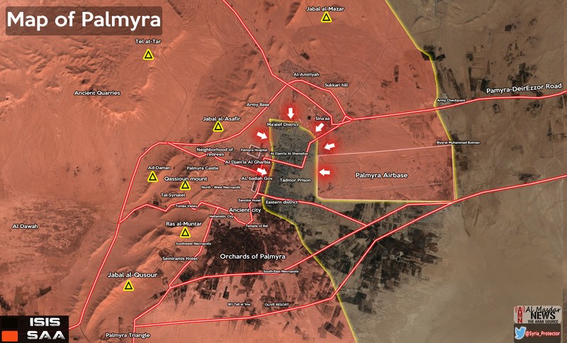 Lực lượng Tigers và đồng minh giải phóng sân bay quân sự Palmyra