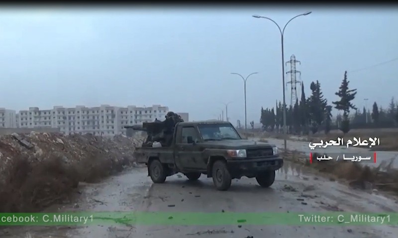 Quân đội Syria giải phóng Tổ hợp Khu nhà thanh niên ở Aleppo