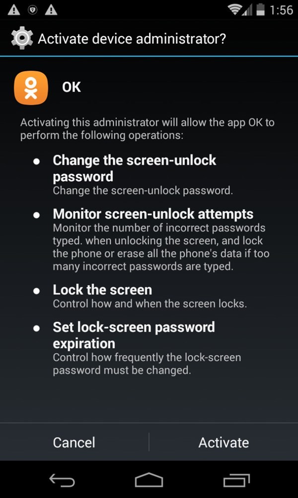 Người dùng sẽ bị buộc phải cấp quyền quản trị cao nhất một khi malware thức tỉnh.