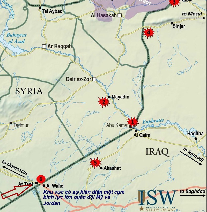 Những điểm nóng tiềm ẩn của cuộc chiến tranh ủy nhiệm trên chiến trường Syria