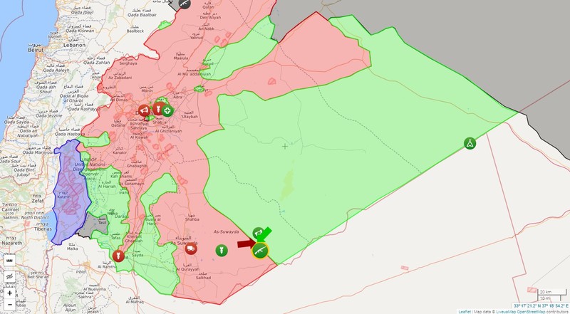 Quân đội Syria tấn công dữ dội phiến quân được Mỹ hậu thuẫn ảnh 1 Quân đội Syria tấn công dữ dội phiến quân được Mỹ hậu thuẫn ảnh 1