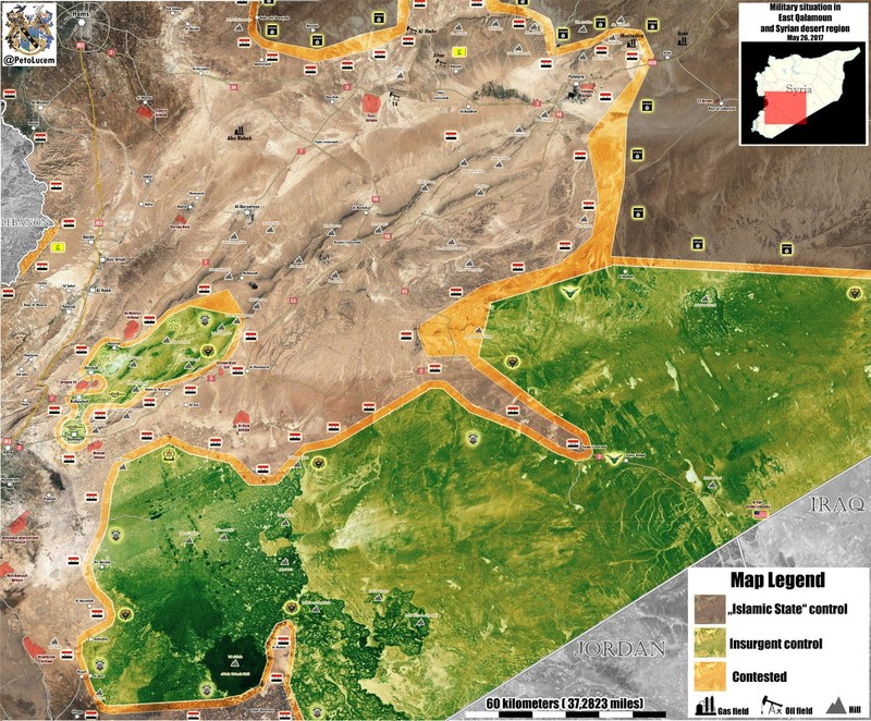 Quân đội Syria đột phá chiến trường, IS bắt đầu sụp đổ dây chuyền ảnh 2 Quân đội Syria đột phá chiến trường, IS bắt đầu sụp đổ dây chuyền ảnh 2