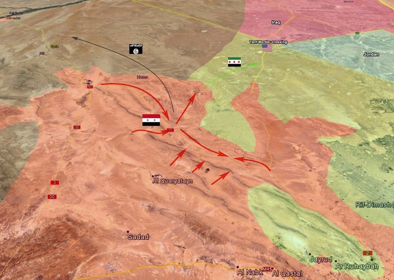 Quân đội Syria đánh bật FSA, chiếm địa bàn phiến quân ngoại vi Damascus (video) ảnh 1 Quân đội Syria đánh bật FSA, chiếm địa bàn phiến quân ngoại vi Damascus (video) ảnh 1