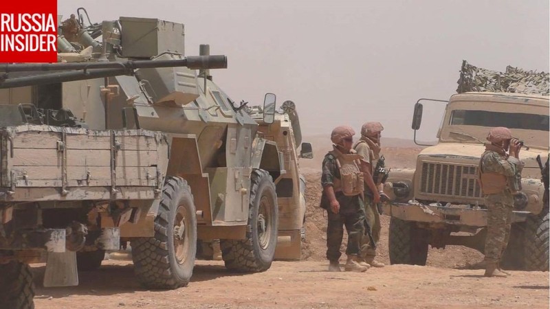 Đặc nhiệm Nga xung trận cùng quân đội Syria truy sát IS ở Palmyra ảnh 1 Đặc nhiệm Nga xung trận cùng quân đội Syria truy sát IS ở Palmyra ảnh 1