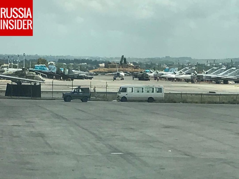 Cận cảnh căn cứ không quân Nga tại Syria (video) ảnh 1