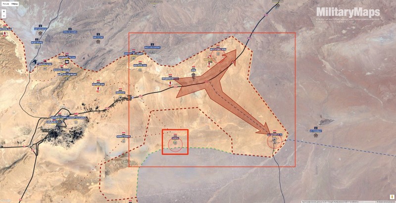 Ngày 14.06.2017, quân đội Syria giải phóng hoàn toàn khu Tam giác chiến lược Arak, phía đông Palmyra