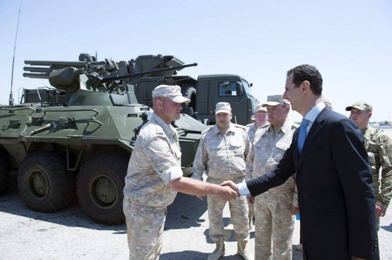 President Assad Visited Russian Khmeimim Air Base In Syria (Photo Report, Video)