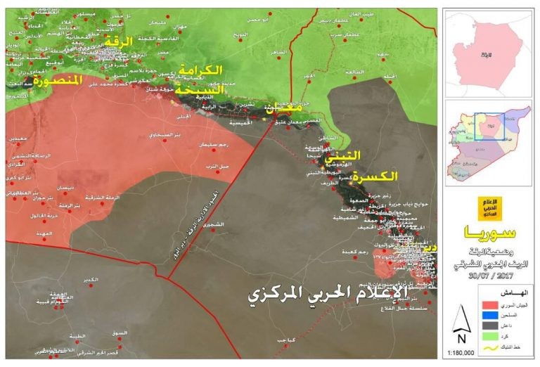 Quân đội Syria dồn IS về Deir Ezzor, phiến quân chuẩn bị tử chiến ảnh 1 Quân đội Syria dồn IS về Deir Ezzor, phiến quân chuẩn bị tử chiến ảnh 1
