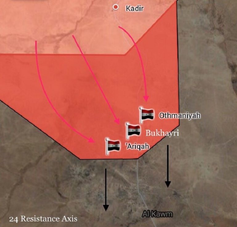 “Hổ Syria” ồ ạt đánh chiếm 3 cứ địa, sắp bao vây IS ở trung tâm Syria ảnh 1 “Hổ Syria” ồ ạt đánh chiếm 3 cứ địa, sắp bao vây IS ở trung tâm Syria ảnh 1