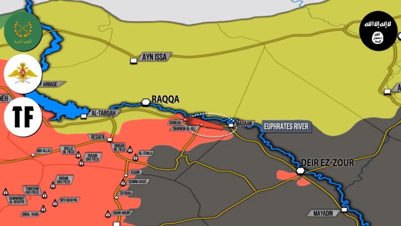 Quân đội Syria tiến công giành lại toàn bộ các làng bị IS chiếm giữ trong cuộc tấn công ngày 24.08.2017 - ảnh video South Front