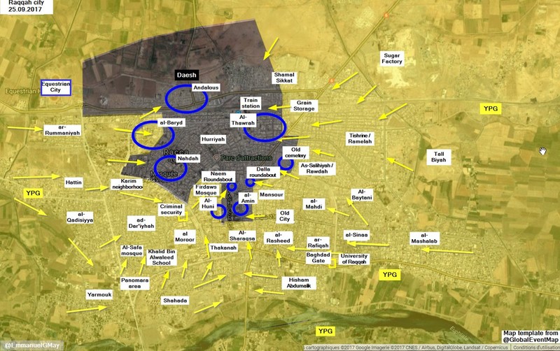 Phiến quân IS kịch chiến khốc liệt người Kurd tại Raqqa (video) ảnh 1 Phiến quân IS kịch chiến khốc liệt người Kurd tại Raqqa (video) ảnh 1