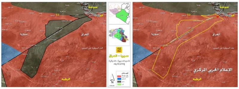 Quân đội Syria-Iraq đánh tan IS, kiểm soát vùng biên giới hai nước ảnh 1 Quân đội Syria-Iraq đánh tan IS, kiểm soát vùng biên giới hai nước ảnh 1